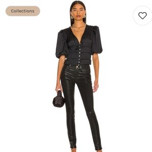 Frame Le Skinny De Jeanne Noir 24 NWT